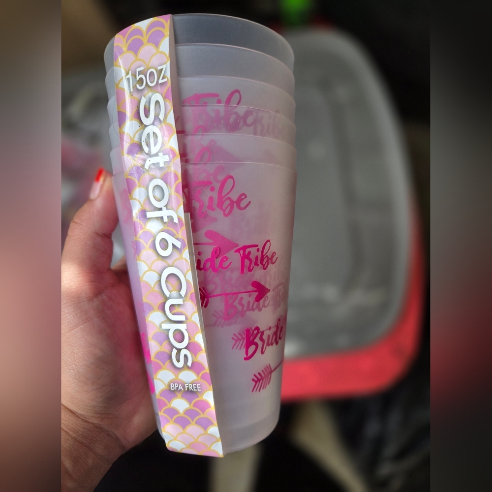 Bride tribe cups